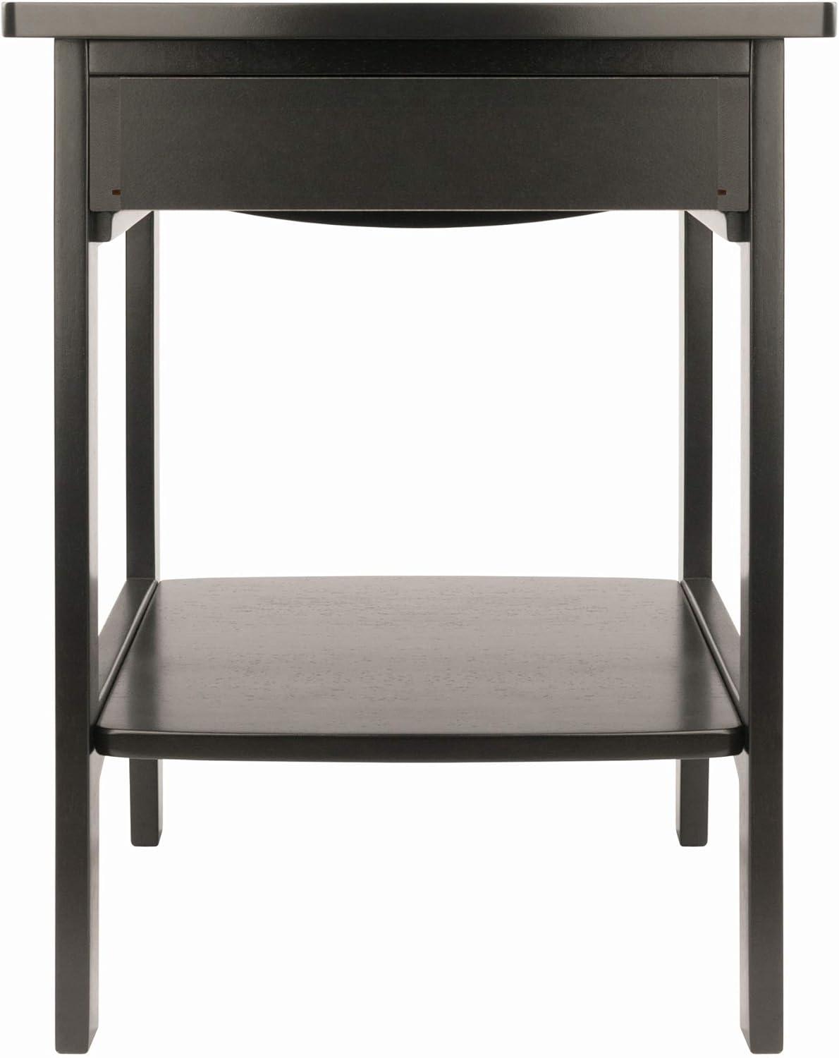 Claire Nightstand - Black - Winsome