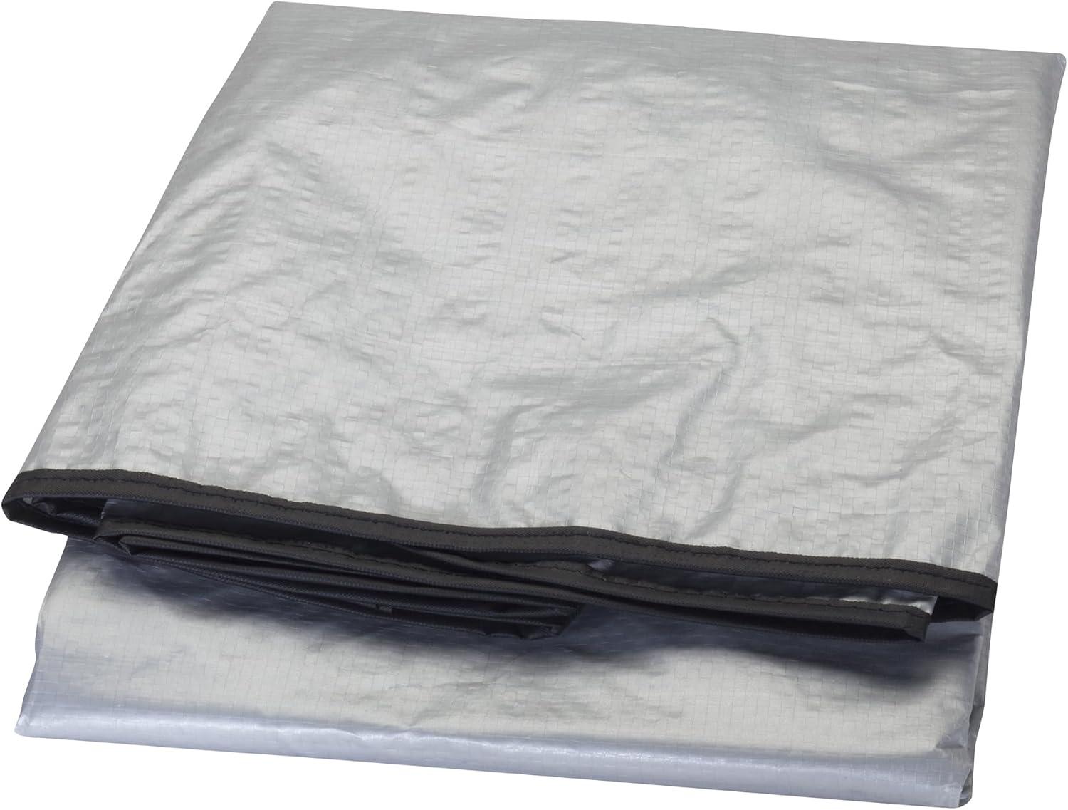 M-D Building Products 03426 Silver Air Conditioning Cover for Central Round Units