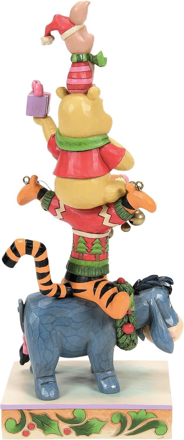 Jim Shore Jim Shore Disney Traditions Pooh & Friends Stacked Figurine 9.75in