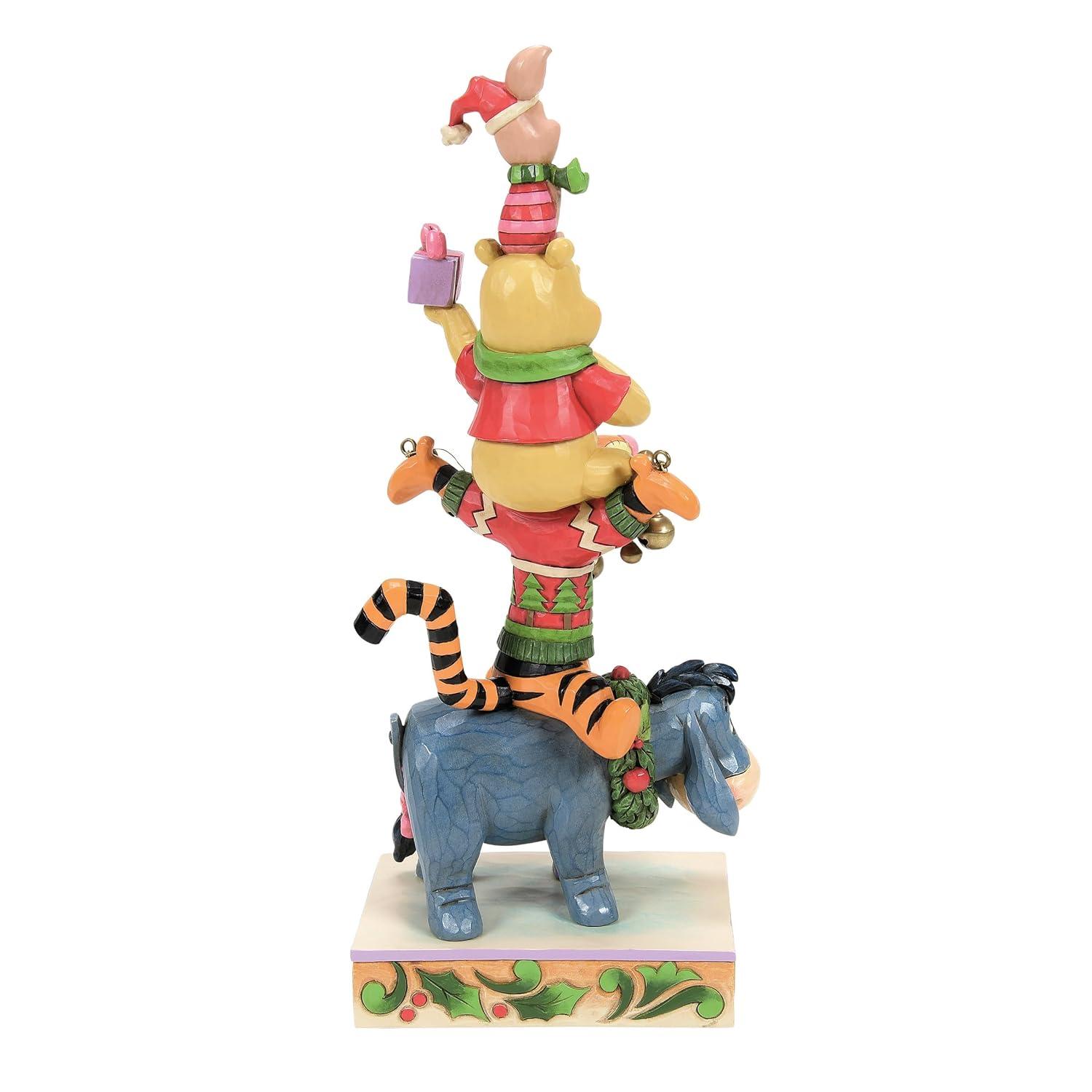 Jim Shore Jim Shore Disney Traditions Pooh & Friends Stacked Figurine 9.75in
