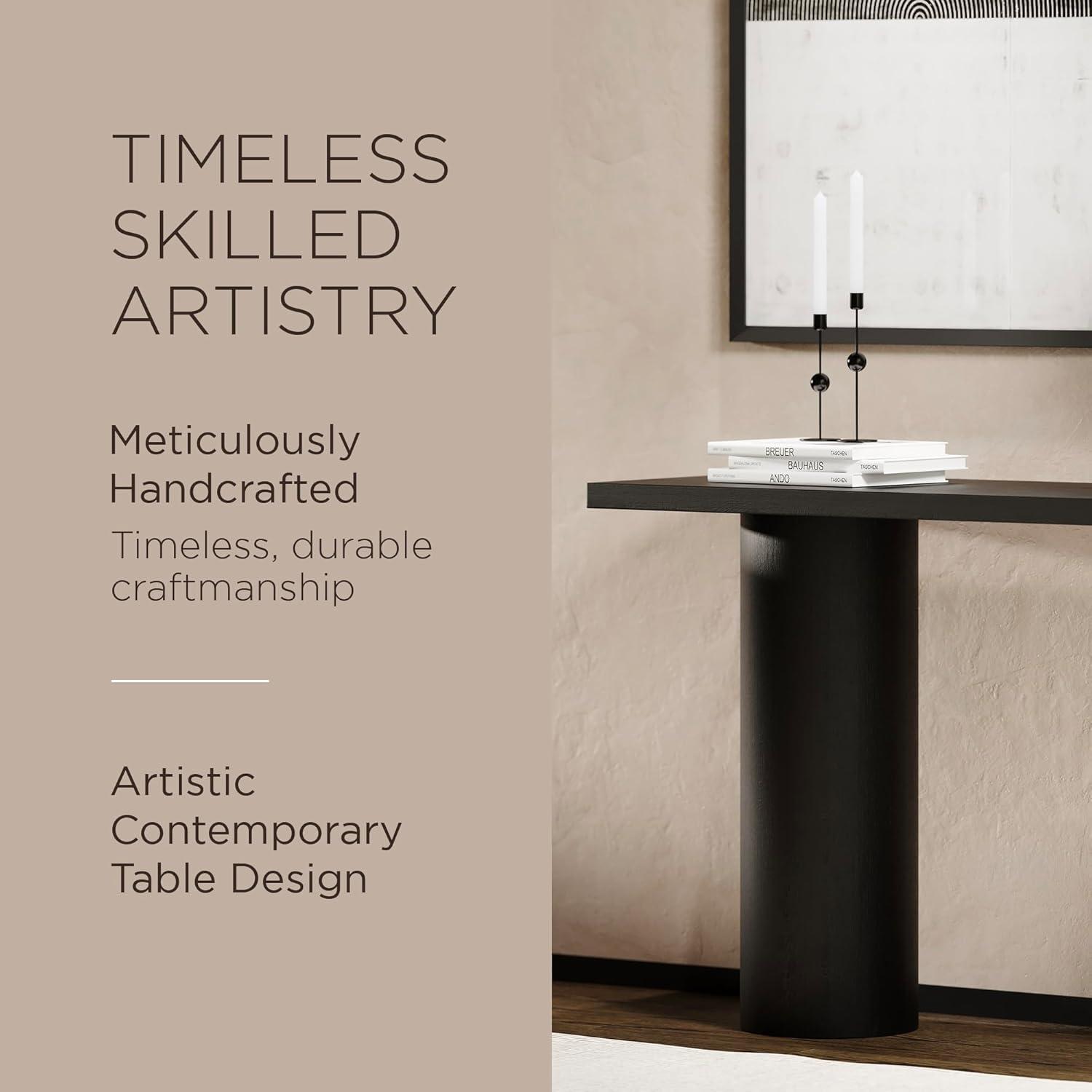 Maven Lane Maven Lane Lana Contemporary Wooden Console Table