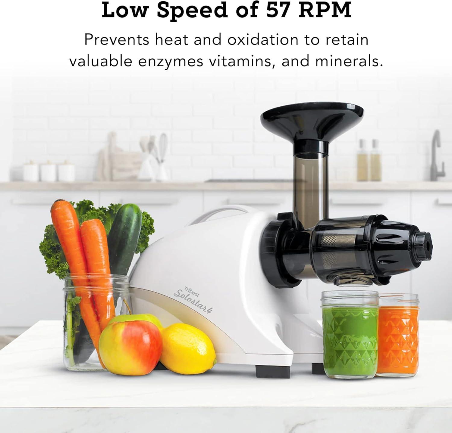 Tribest Tribest Solostar® Electric Slow Masticating & Cold Press Juicer