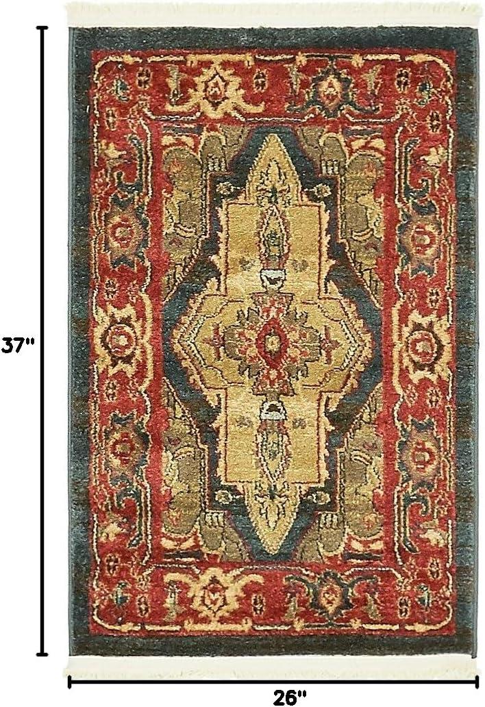 Unique Loom 8' 0 x 11' 0 Red Sahand Arsaces Area Rug