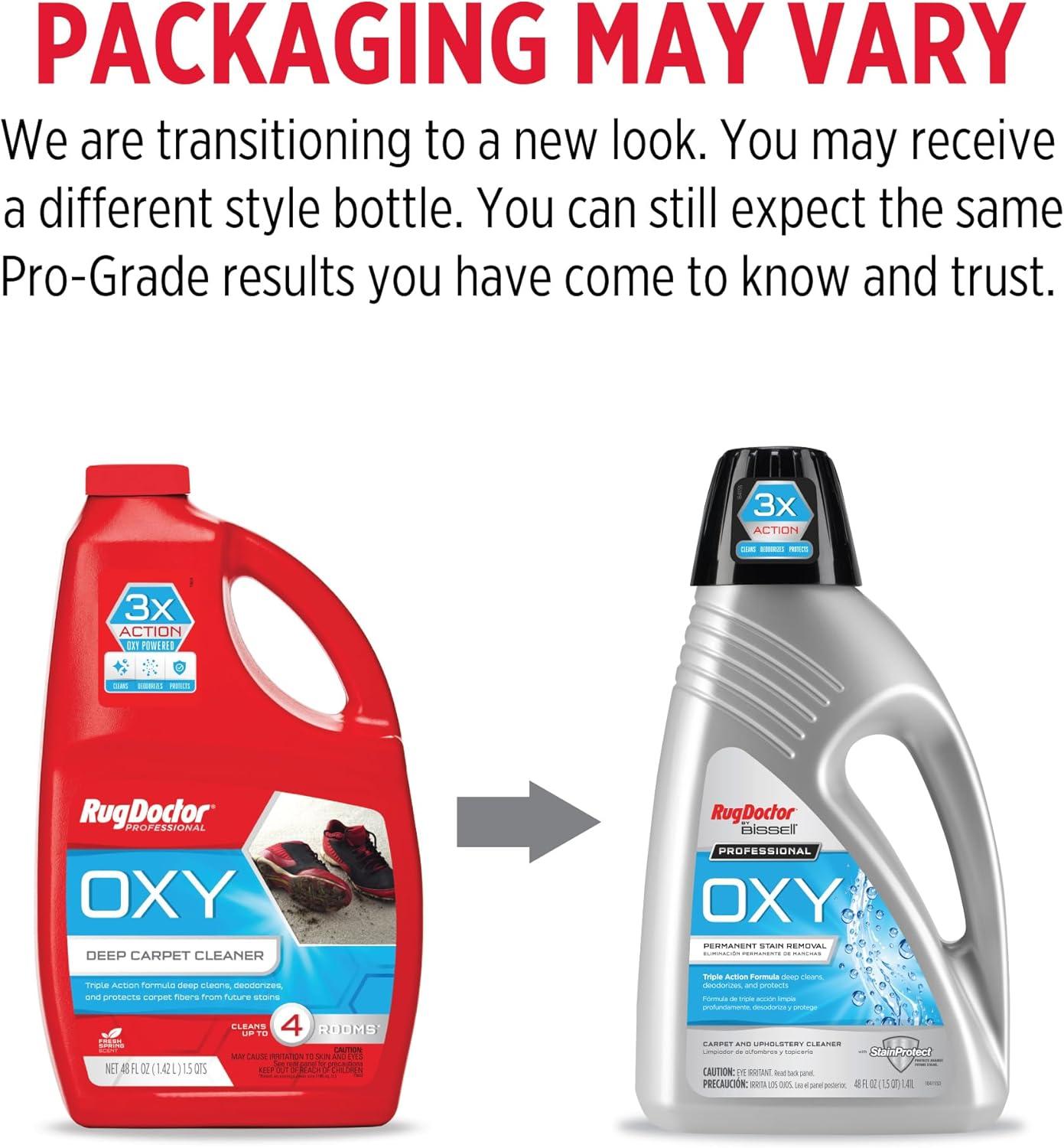 Rug Doctor X3 Commercial Carpet Cleaner - Pro Oxy Pack, Includes 48 oz. Oxy Cleaner