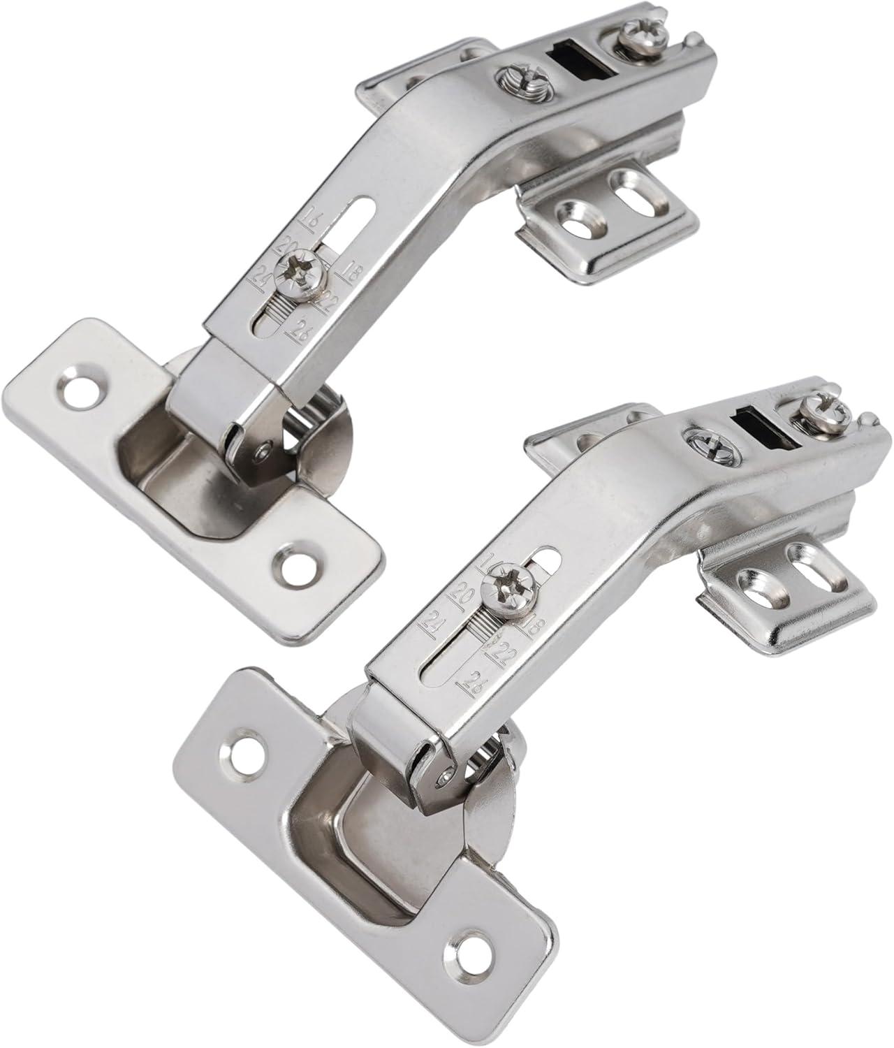 Decobasics - Lasy Susan - Pie-corner Cabinet Corner Cabinet Door Hinge Hinges Kit (135 Degree - 1 Pair (2 Hinges))