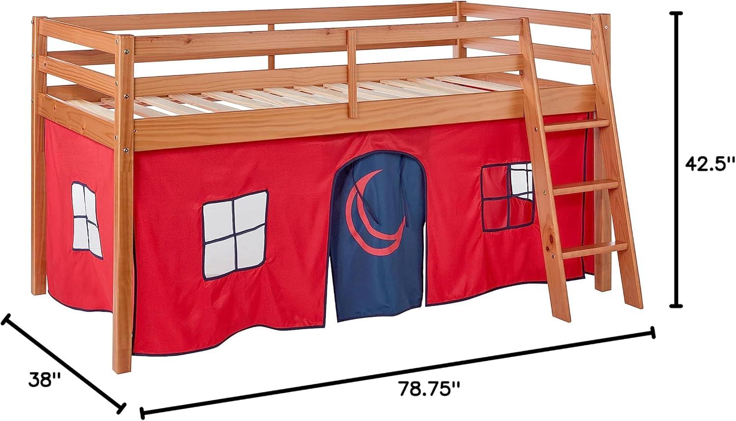 Alaterre Roxy Junior Loft - Cinnamon with Red and Blue Bottom Tent