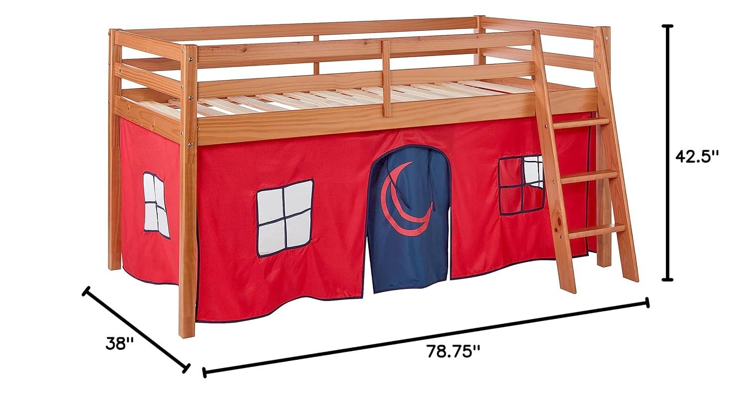 Alaterre Roxy Junior Loft - Cinnamon with Red and Blue Bottom Tent