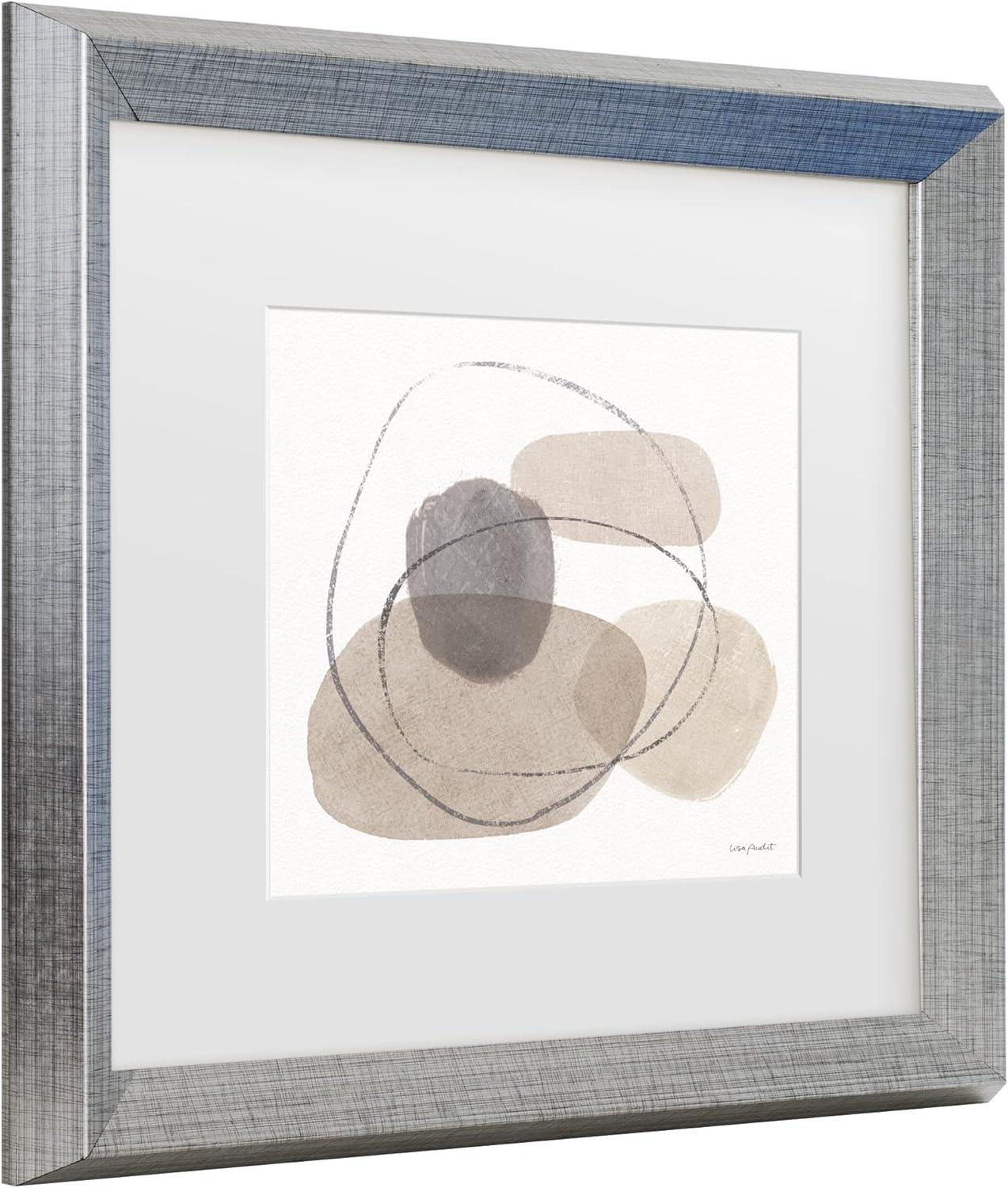 Trademark Fine Art -Lisa Audit 'Think Neutral 07' Matted Framed Art