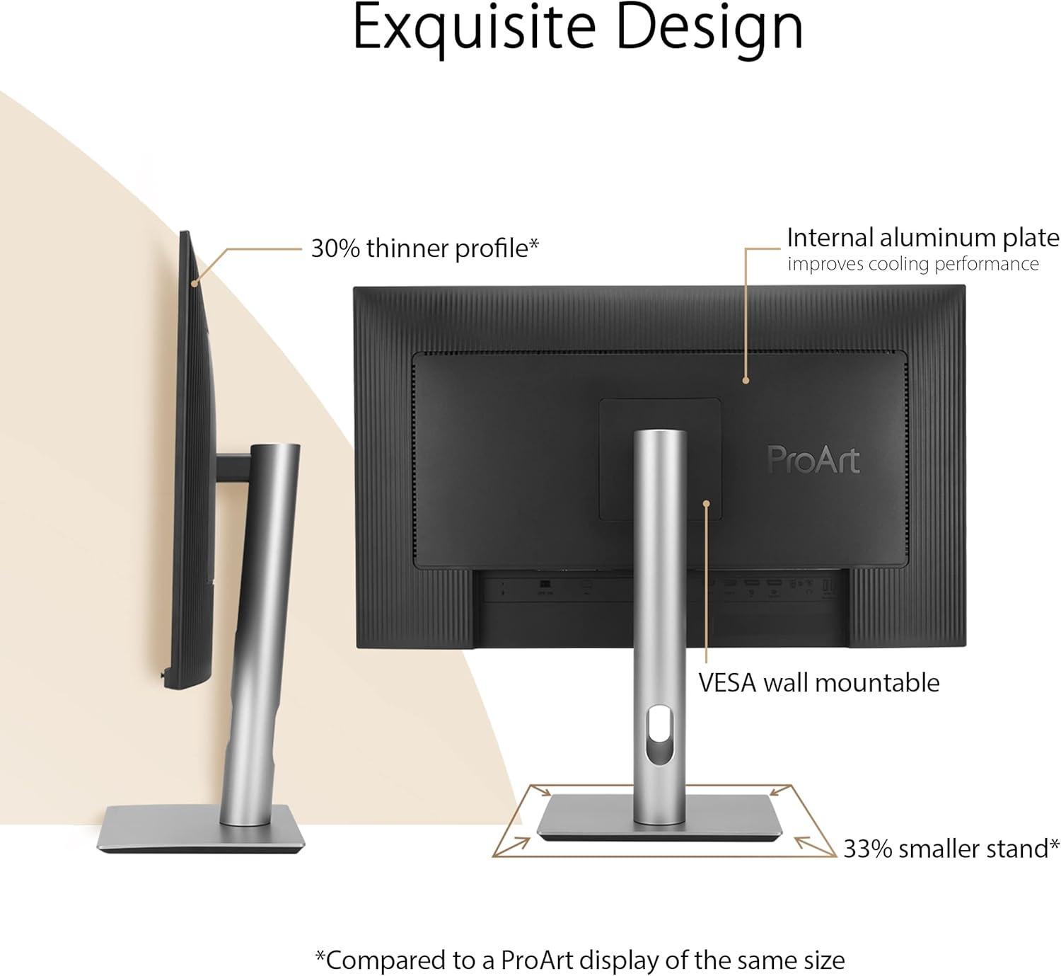 ASUS ProArt 27" 4K HDR IPS Monitor with USB-C