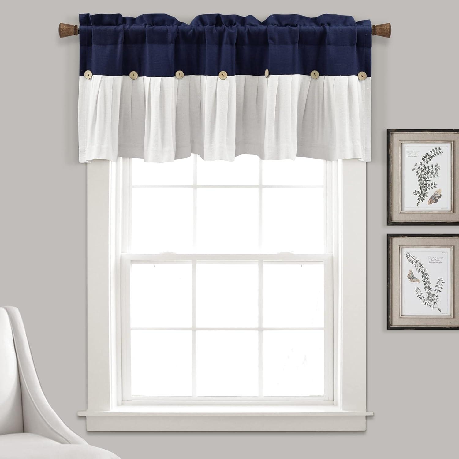 OTOTWER Patchwork 52'' W Window Valance