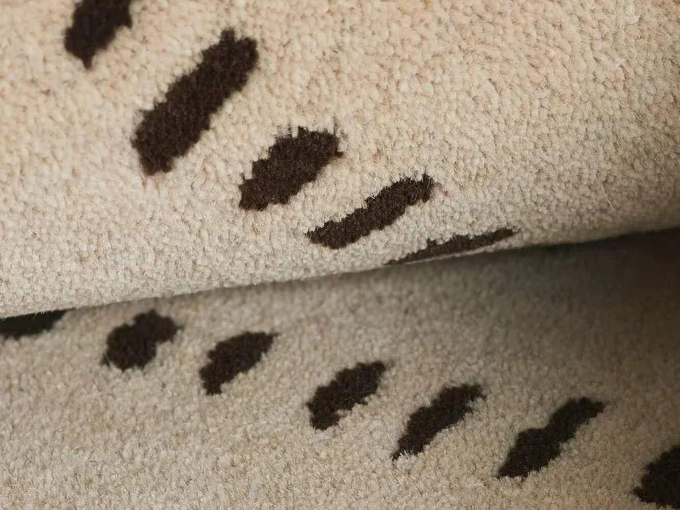 Posey Hand-Tufted Wool Rug - Ivory / 3'6" x 5'6"