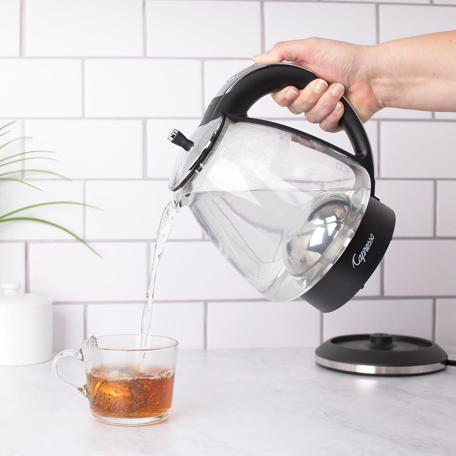 Capresso H2O Glass Electric Tea Kettle