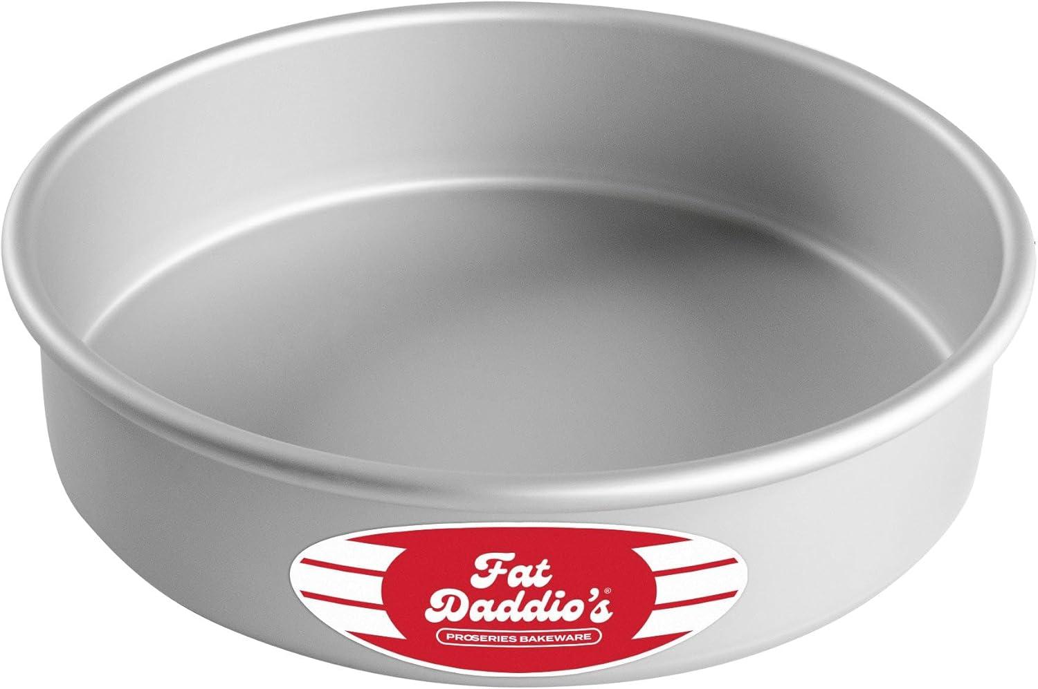 Fat Daddio's 8-Inch Anodized Aluminum Round Cake Pan