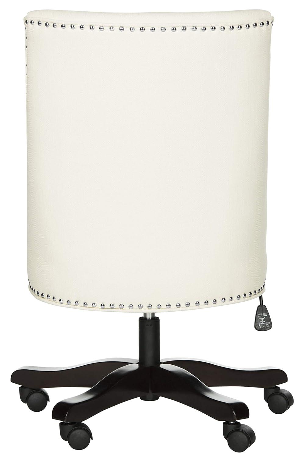 Scarlet Desk Chair - Creme - Safavieh