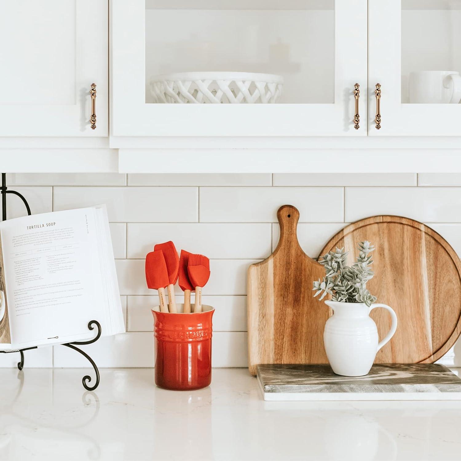 Asidrama 10 Pack Brushed Brass Cabinet Knobs - Gold Dresser & Drawer Knobs for Kitchen Cabinet Hardware