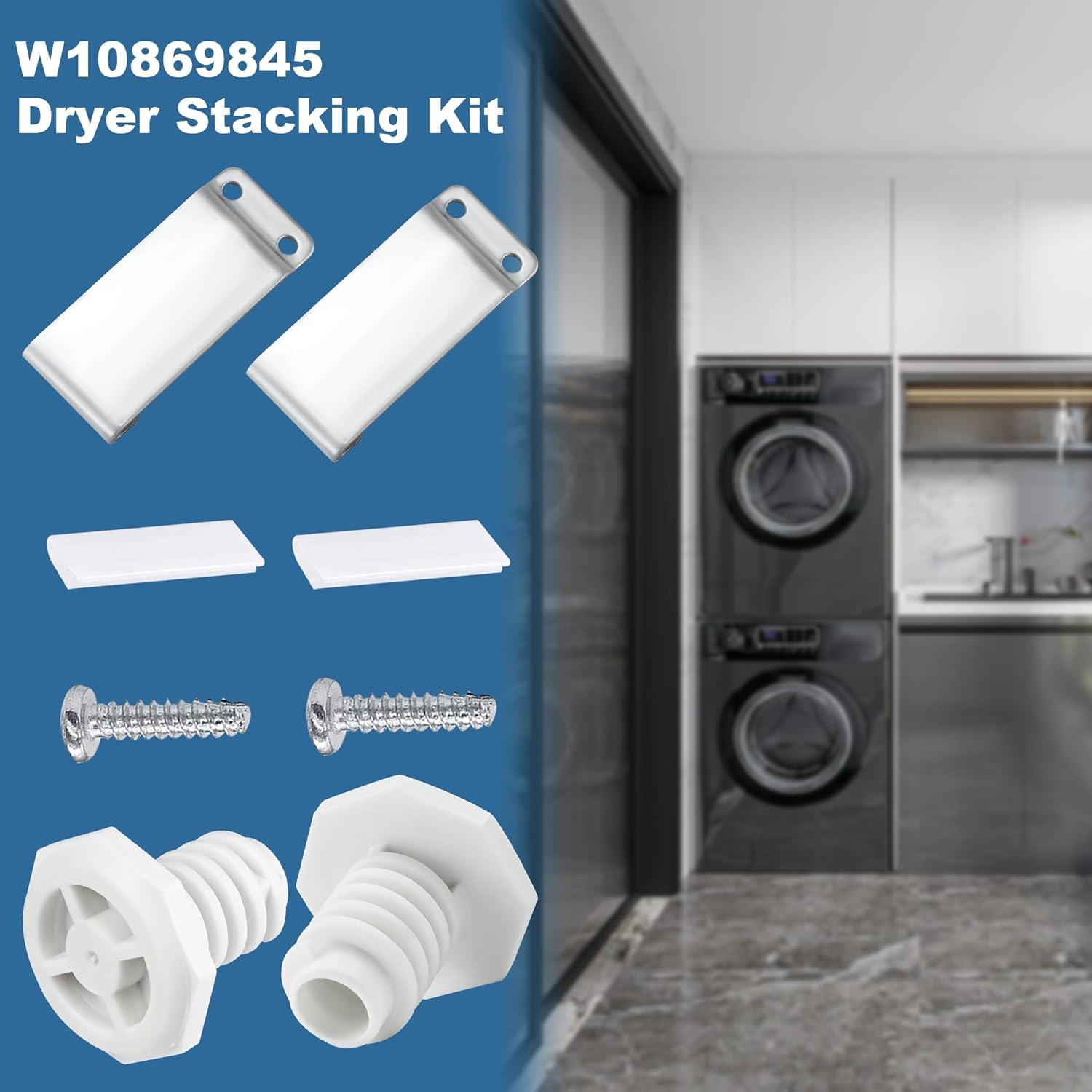 SENSHENGXIN Dryer and Washer W10869845 Dryer Stacking Kit Suitable for W10298318 W1076131316