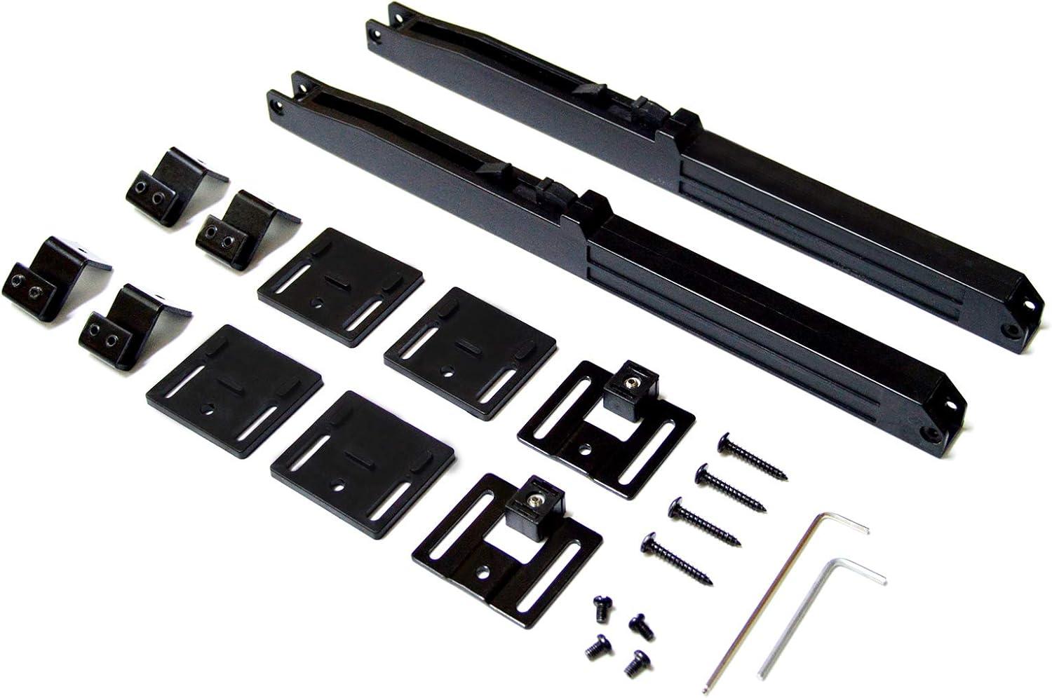 2PCS Soft Close barn Door Hardware kit Barn Door Soft Close Mechanism Spring Buffer Damper Hole-Free Version Fit for Door Weight 60-176 Pounds Adjustable Door Stoppers 2022NEWEST (Use for 20-40)