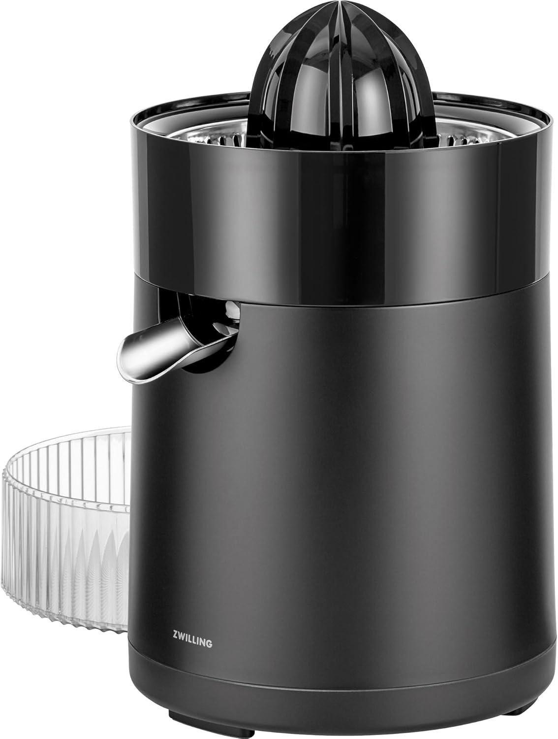 ZWILLING Enfinigy Citrus Juicer, Black