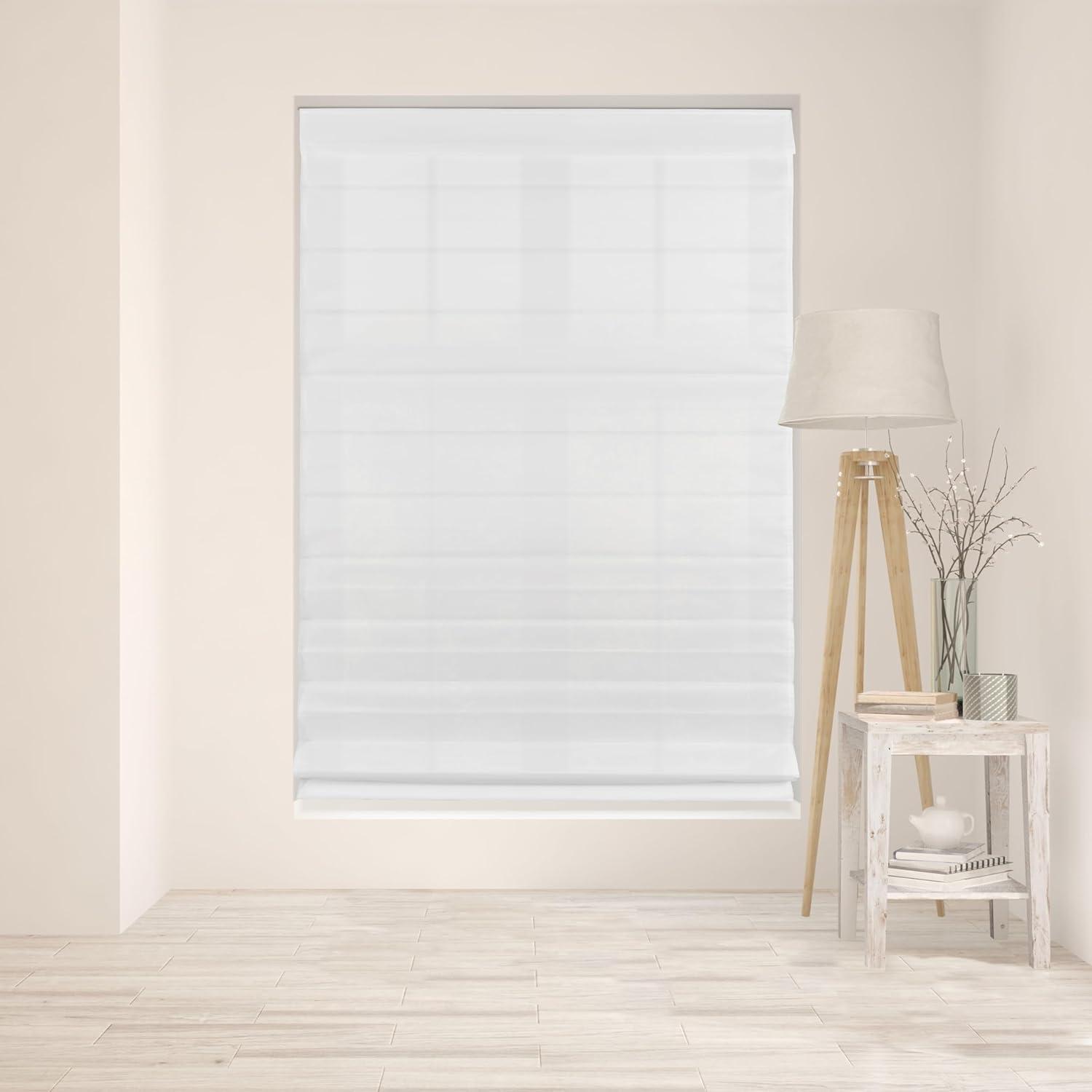 Semi Sheer Roman Shade