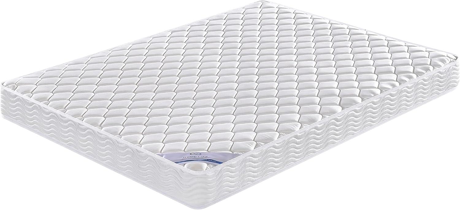 Oliver & Smith 6 Inch Twin XL Mattress - Bonnell Springs Hybrid Twin XL Size Mattress - High Density Foam Medium Firm - Polyester Cover Euro Top Mattress - Mattress in A Box