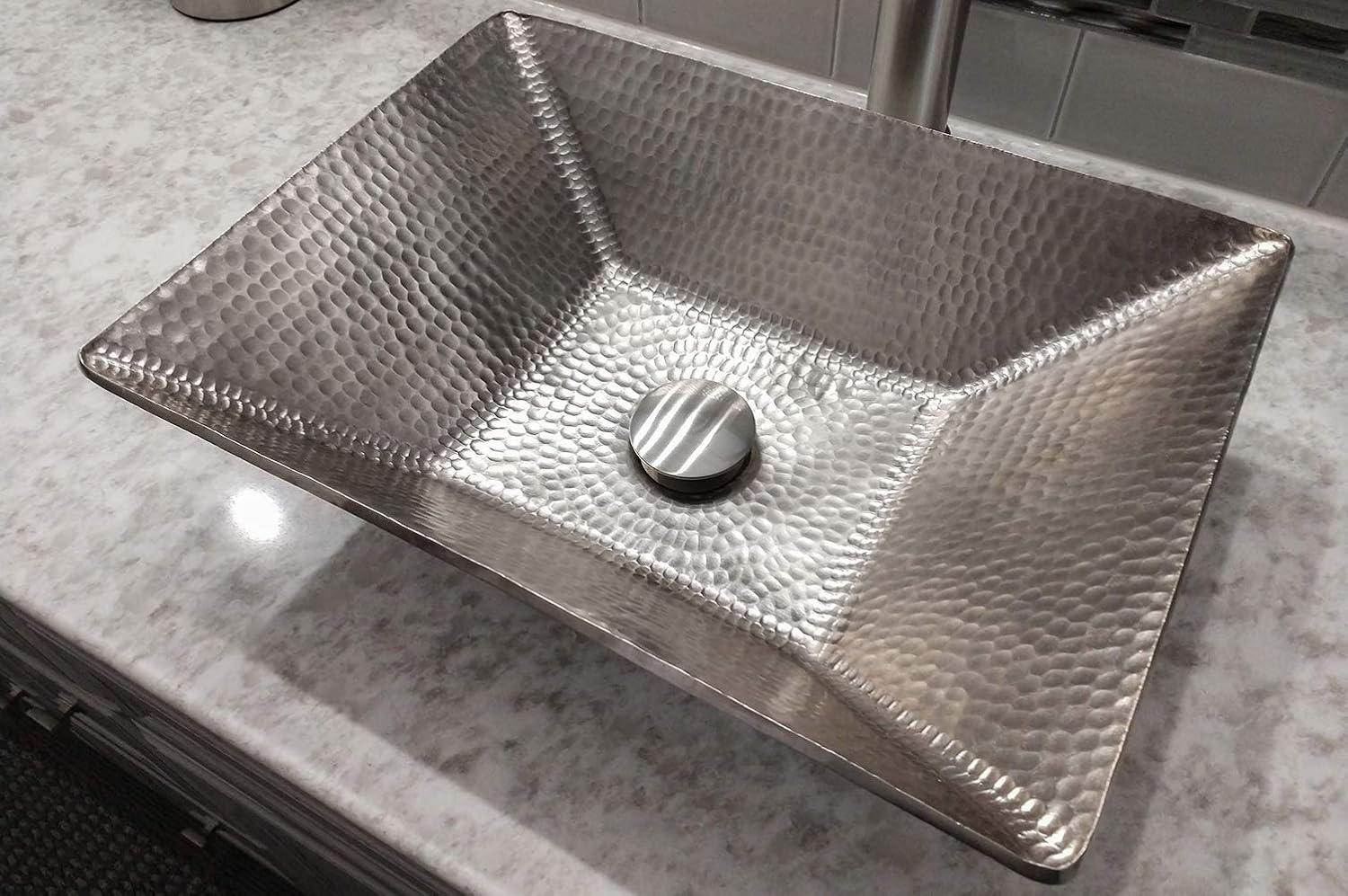 Premier Copper Products D-208BN 1.5" Non-Overflow Pop-up Bathroom Sink Drain - Brushed Nickel