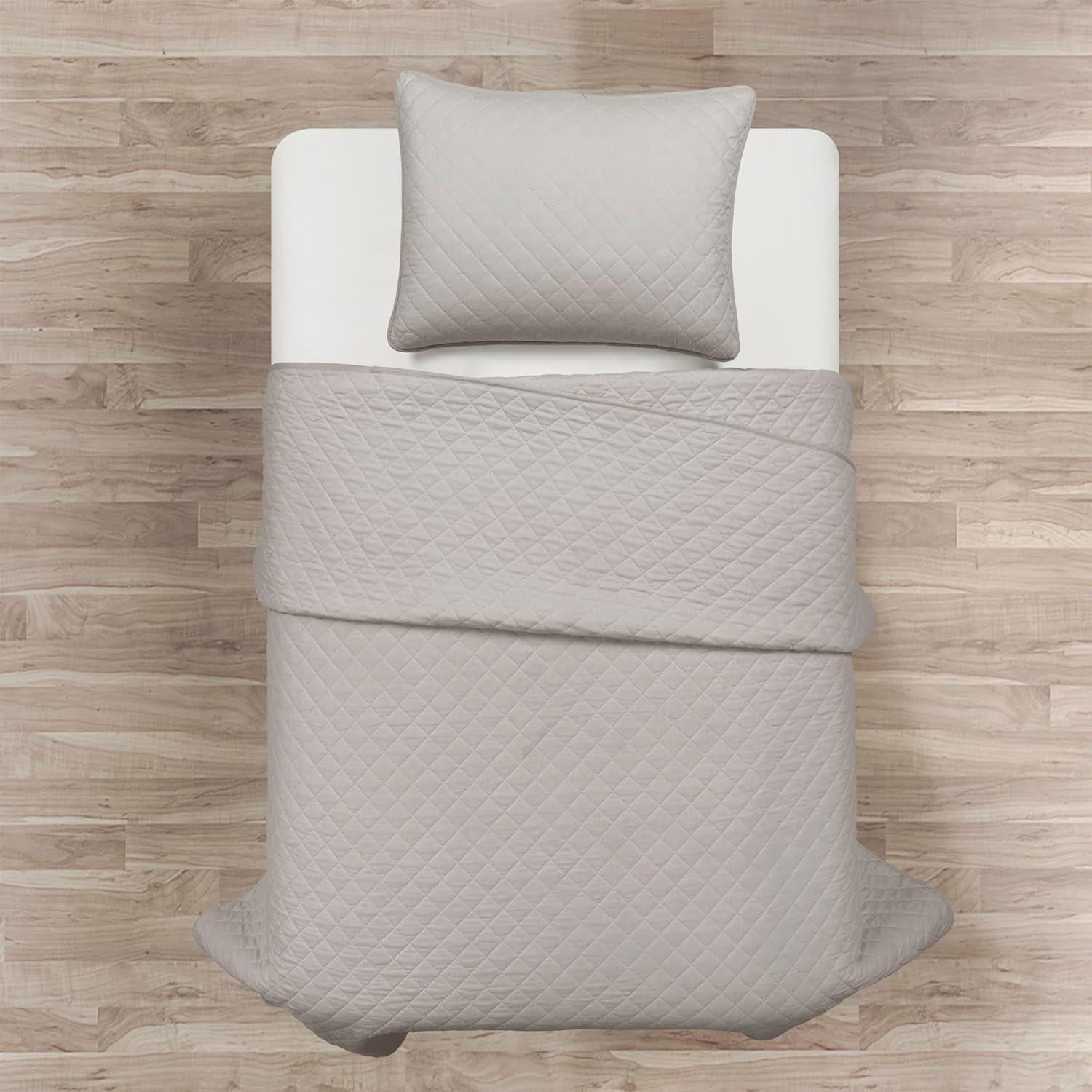 Lush Decor Ava Diamond Standard Cotton Modern & Contemporary Quilt Set