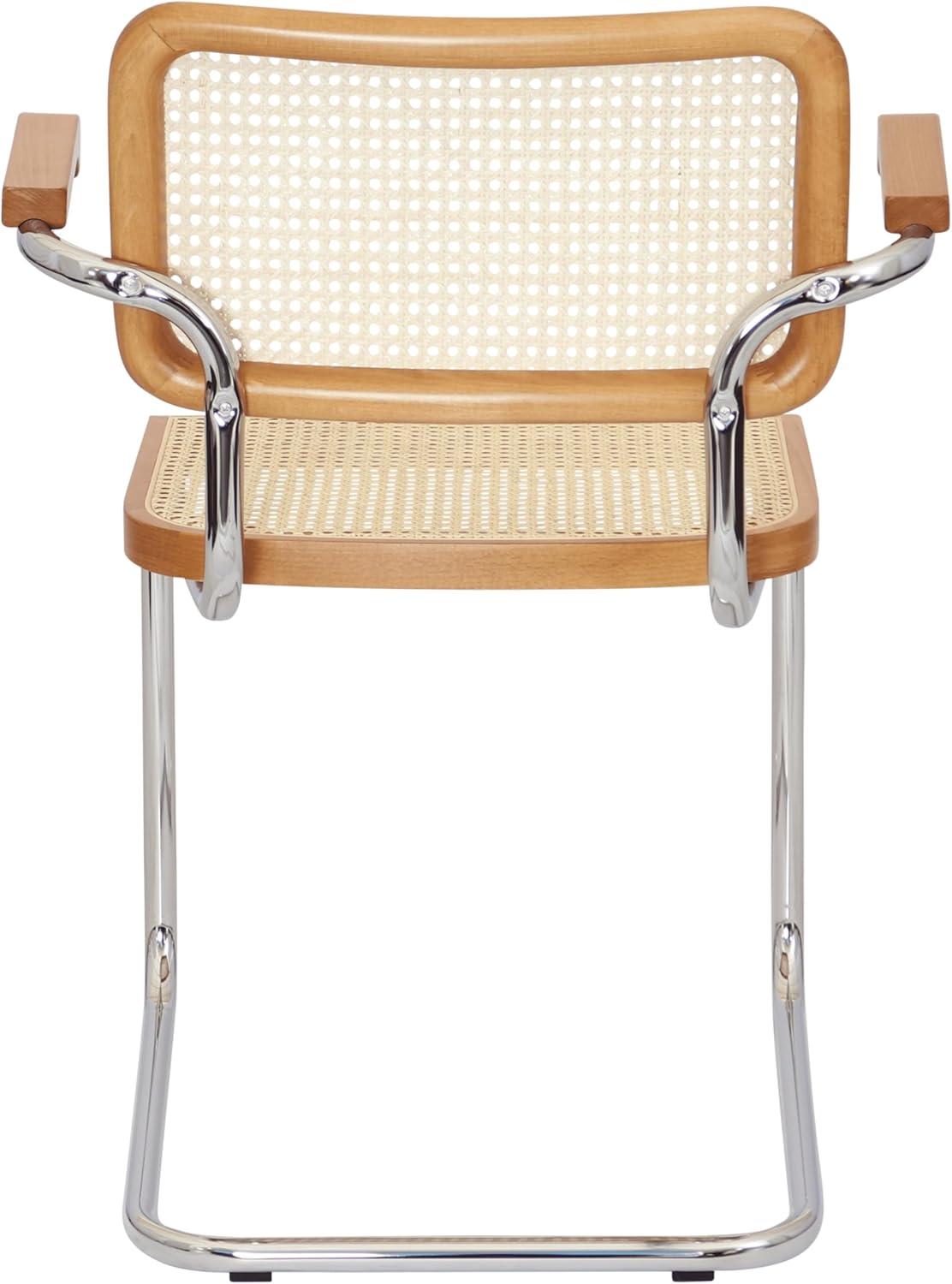 Breuer Chair Company Marcel Breuer Cesca Cane Cantilever Dining Armchair Arm Chair
