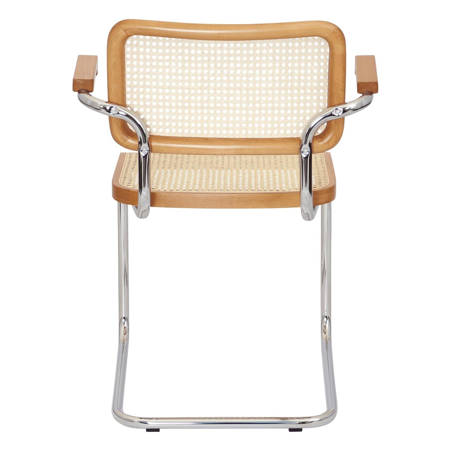 Breuer Chair Company Marcel Breuer Cesca Cane Cantilever Dining Armchair Arm Chair