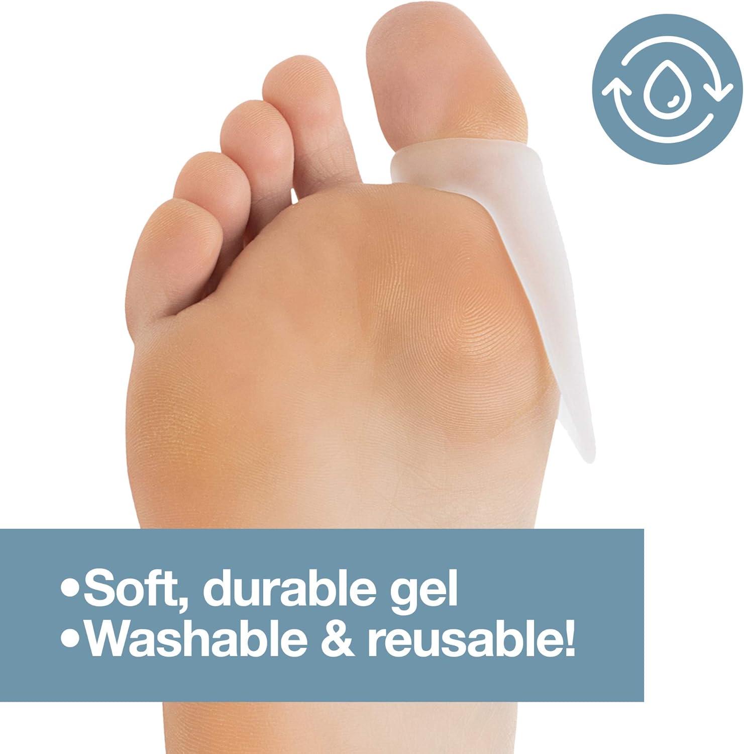 ZenToes Gel Bunion Guards - 4 Pack - Cushions and Protects Bunions