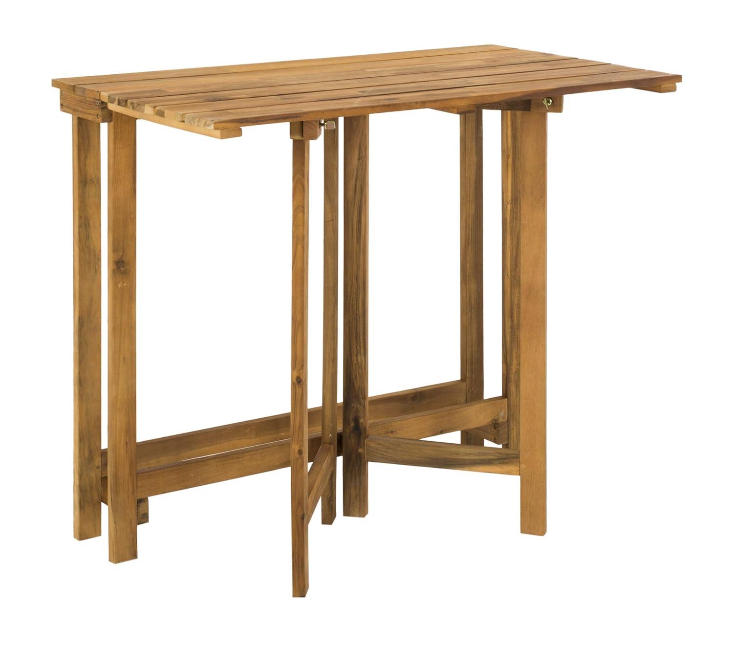 Wilton Balcony Corner Lounge - Indoor/Outdoor - PAT6754 - Teak Brown/Beige - Safavieh