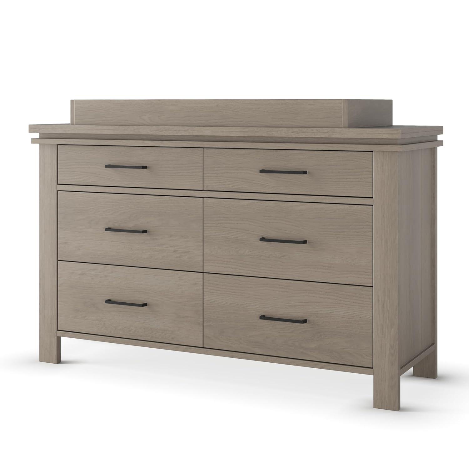 Child Craft Denman 55" Wide 6-Drawer Double Dresser