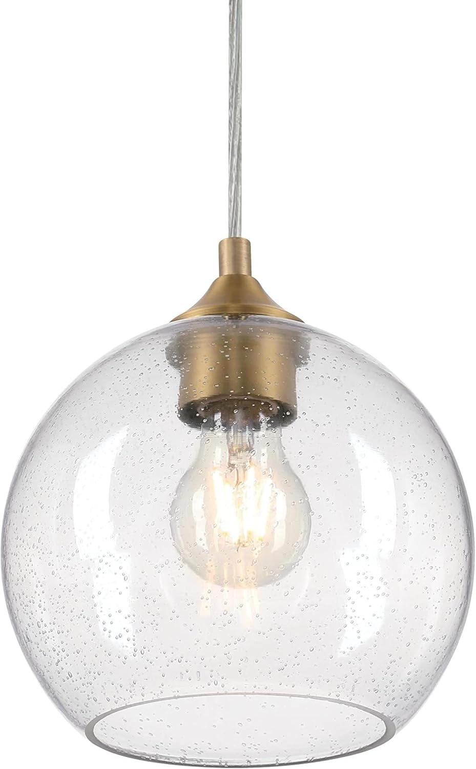 Westinghouse Lighting  Tatze One Light Indoor Mini Pendant - 1-Light Brushed Brass