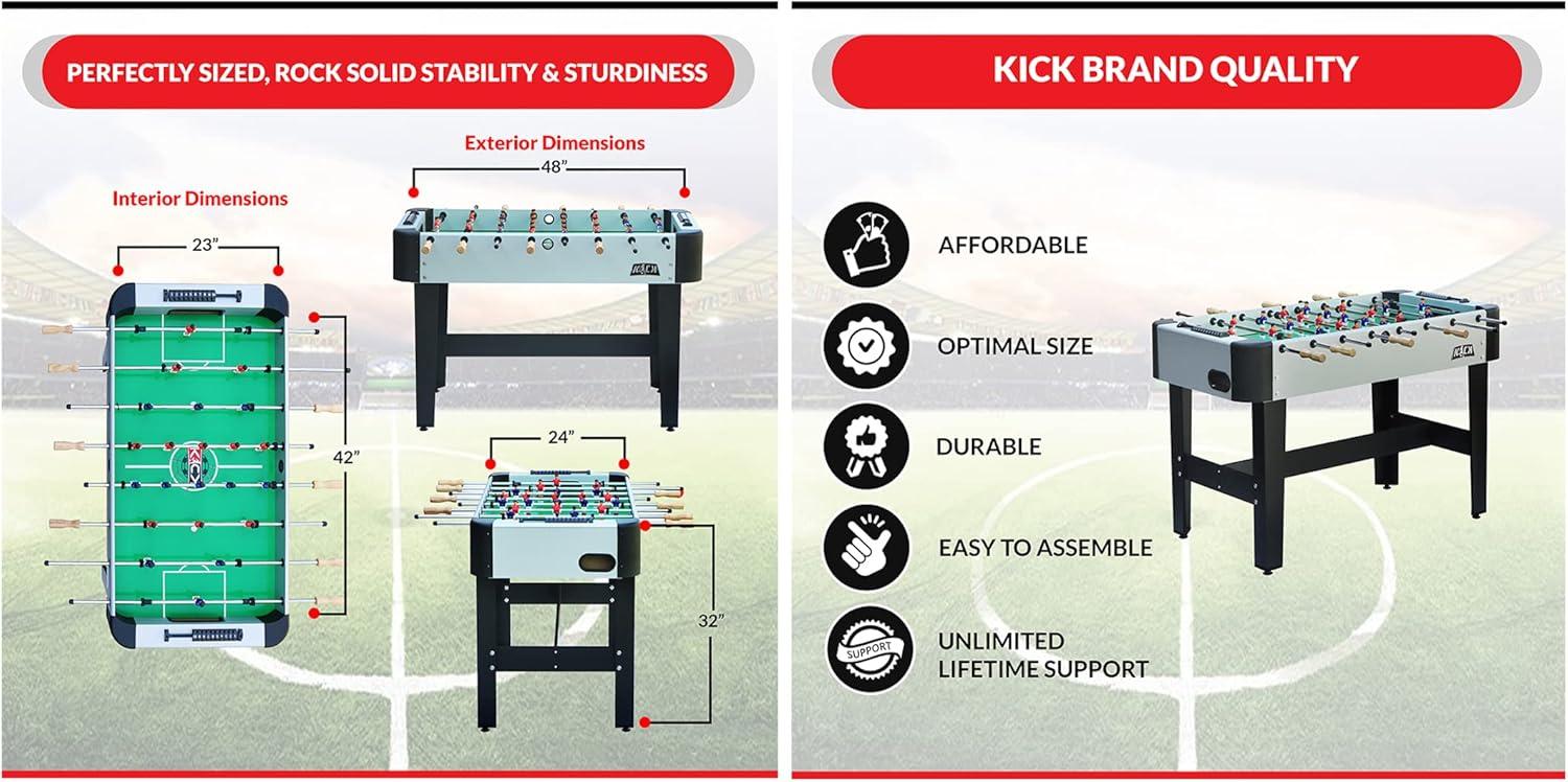 KICK Foosball Tables KICK Conquest 48" Foosball Table