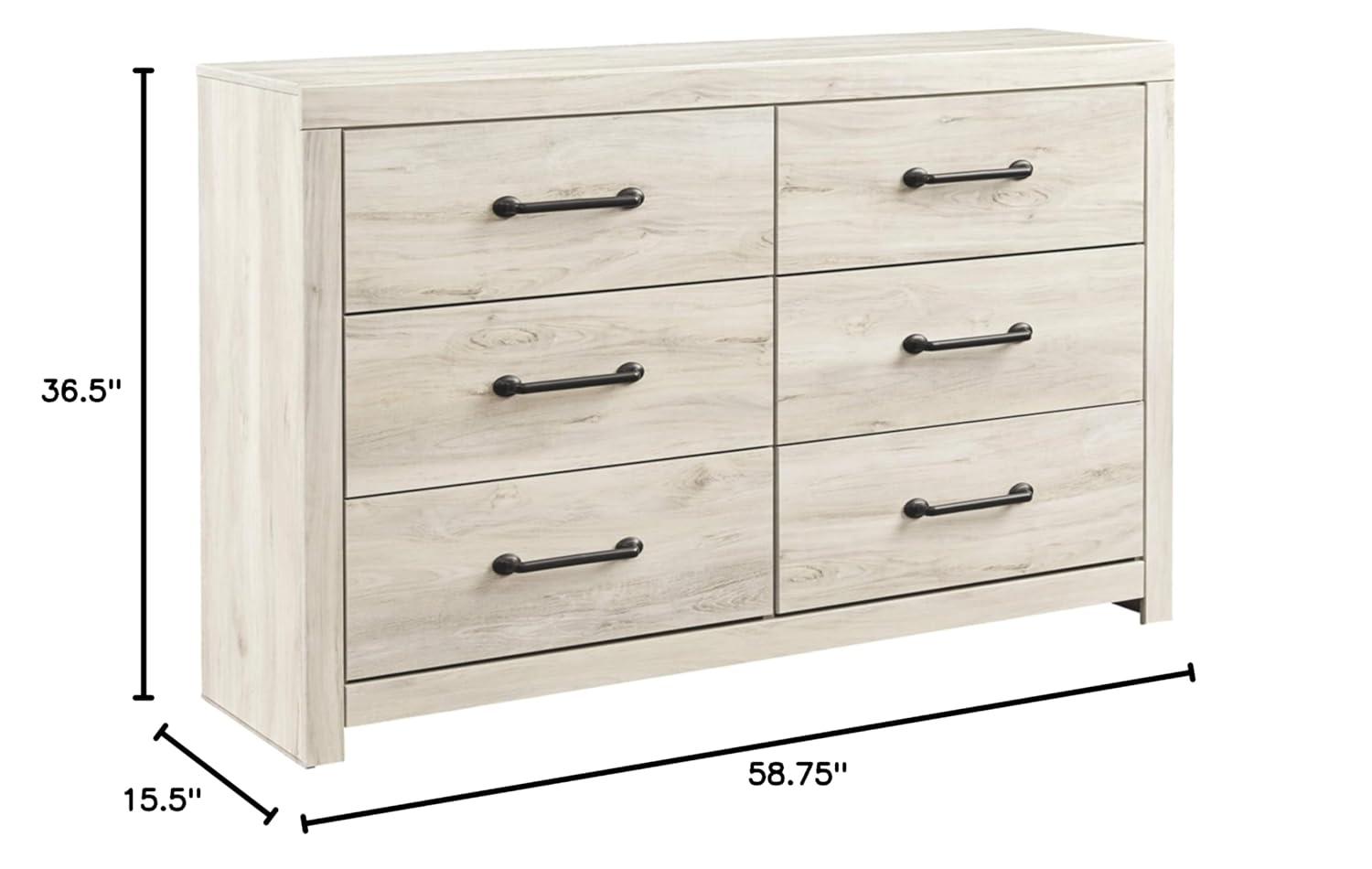 Kalayiah 58.7'' W 6 - Drawer Dresser