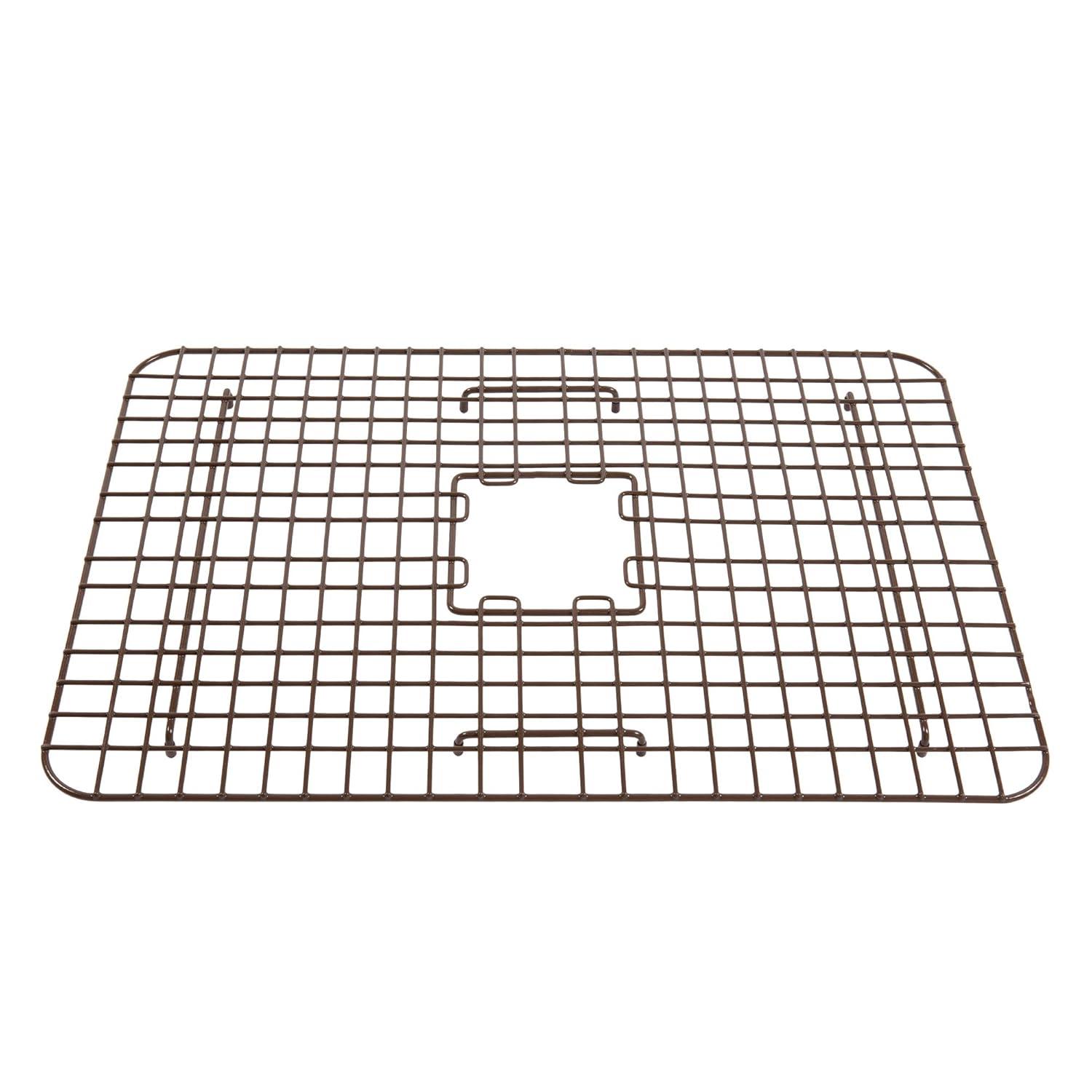 SinkSense Foster Antique Brown 25" x 17" Kitchen Sink Bottom Grid