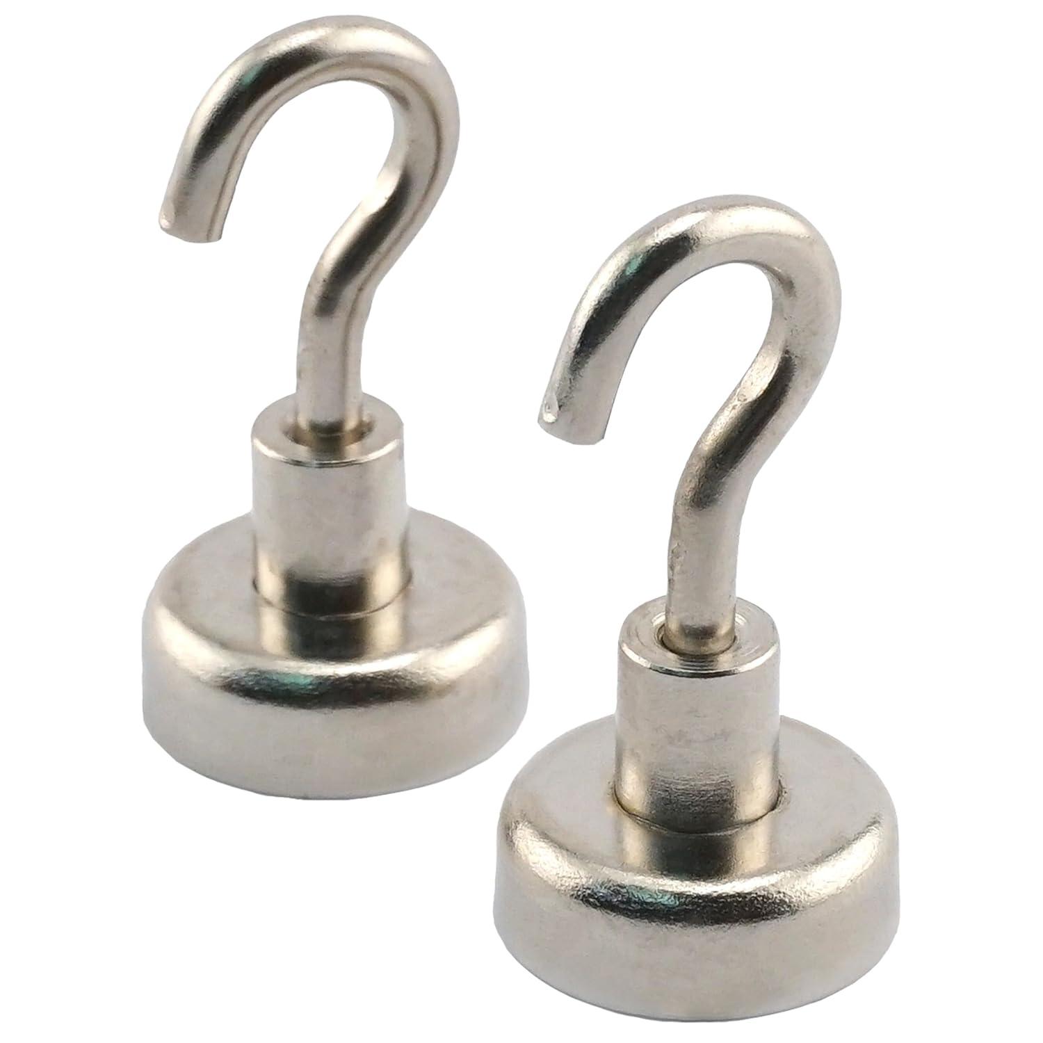 Master Magnetics 07632 The Magnet Source Magnetic Hook, Silver