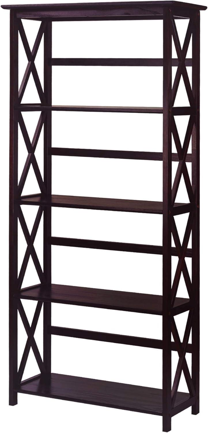 Yu Shan CO USA Ltd 324-53 Montego 5 tier Bookcase  Espresso