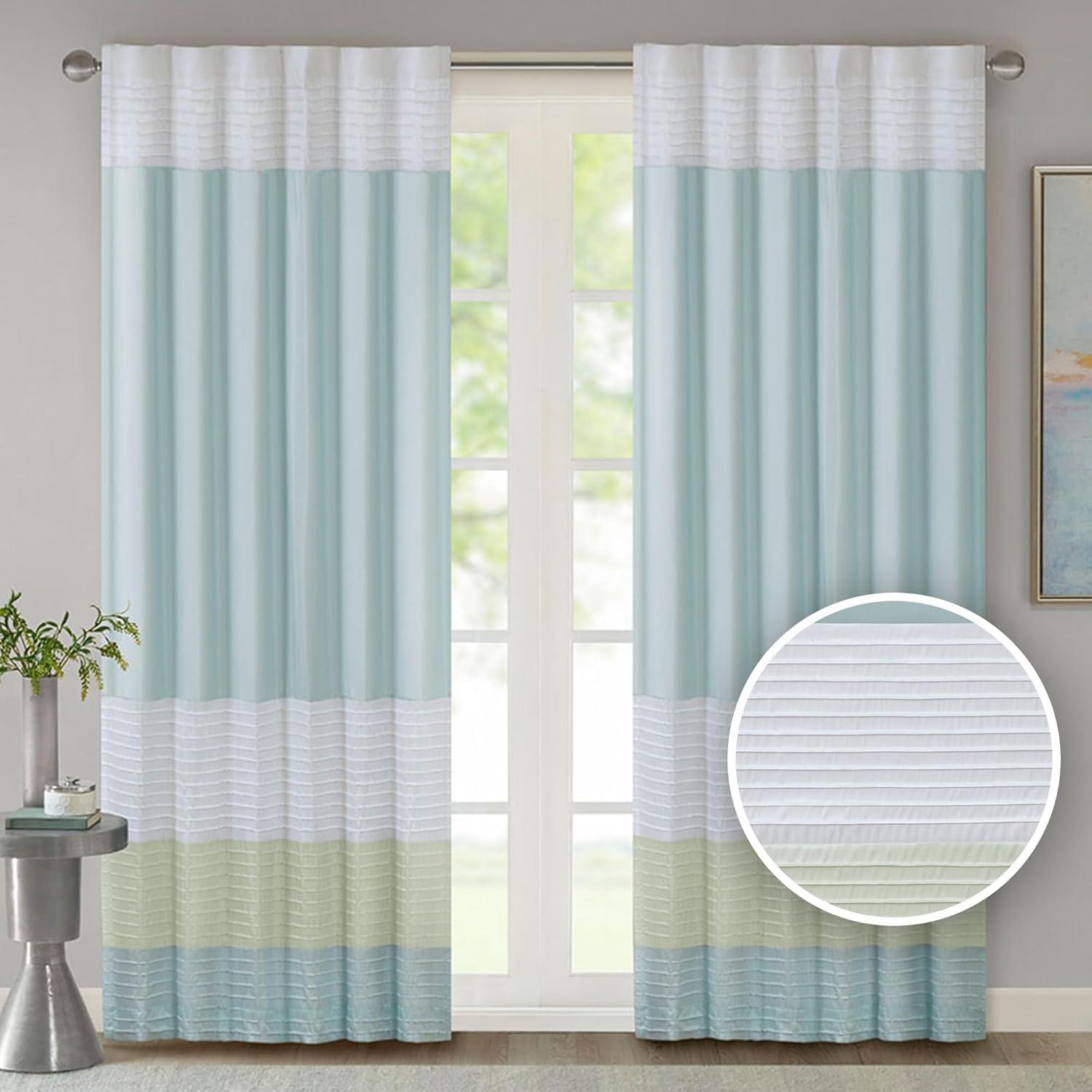 Amherst Polyoni Pintuck Curtain Panel