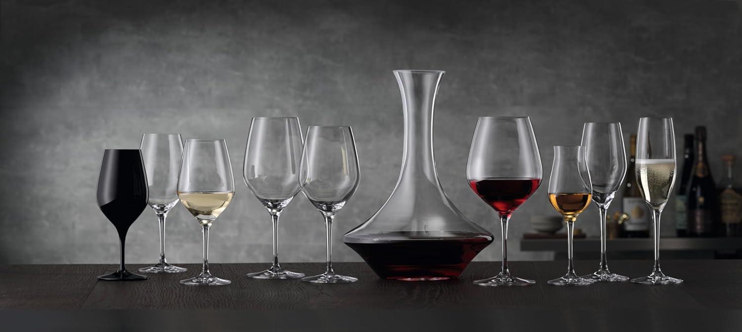 Spiegelau Authentis Decanter Set of 1, Made of Crystal, Modern Wine Decanter, Dishwasher Safe, Professional Quality Wine Gift - 1.0 L/35.3 oz, Clear