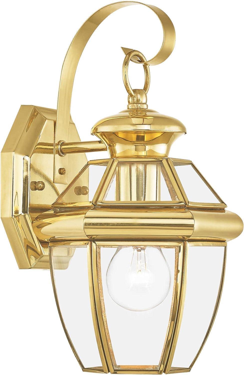 Livex Lighting Monterey 1 - Light Wall Light in  Polished Brass