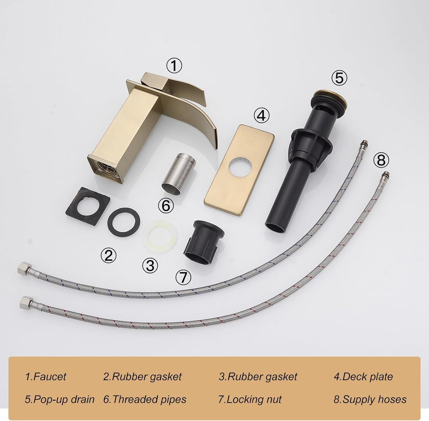 Single-Hole Single-handle Bathroom Faucet