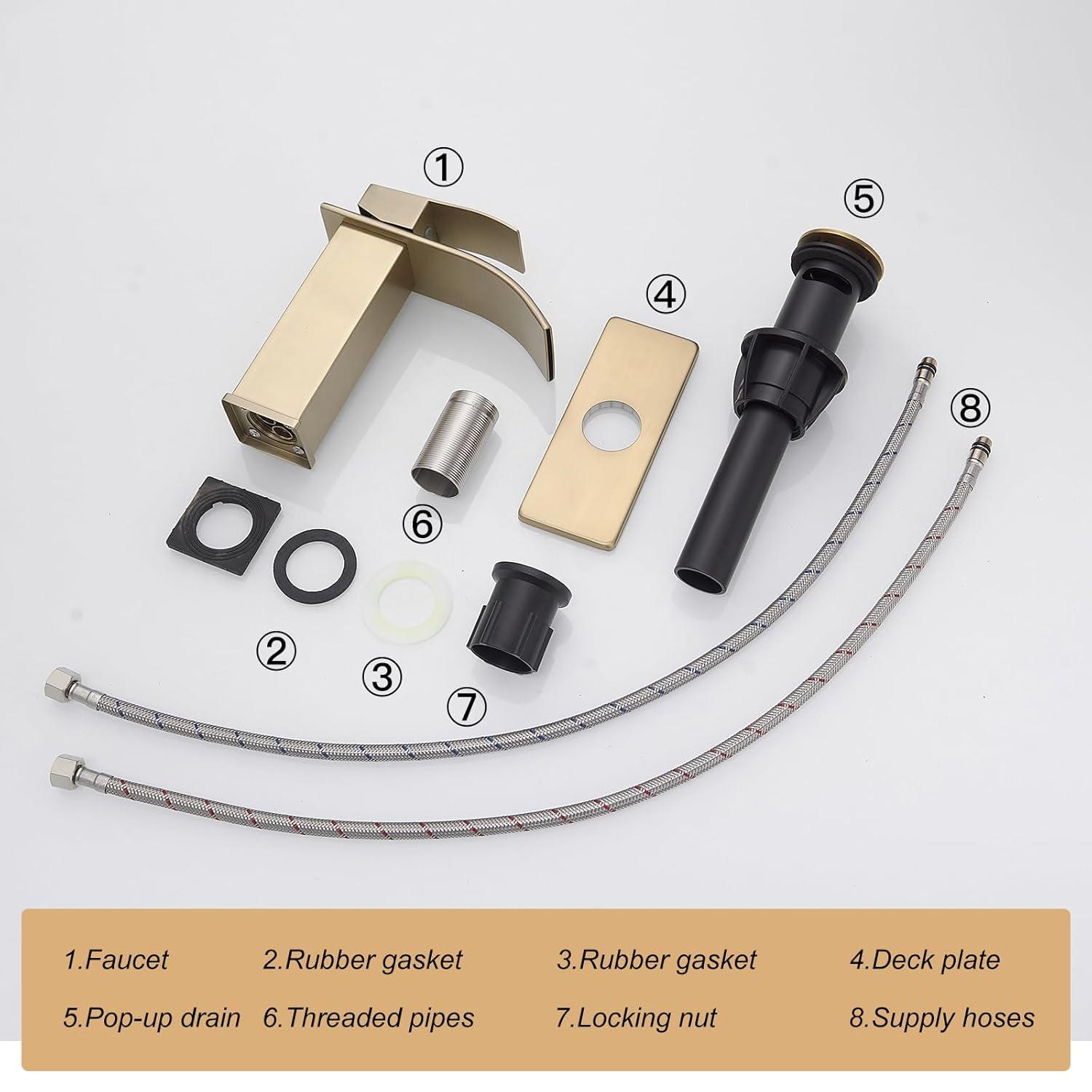 Single-Hole Single-handle Bathroom Faucet