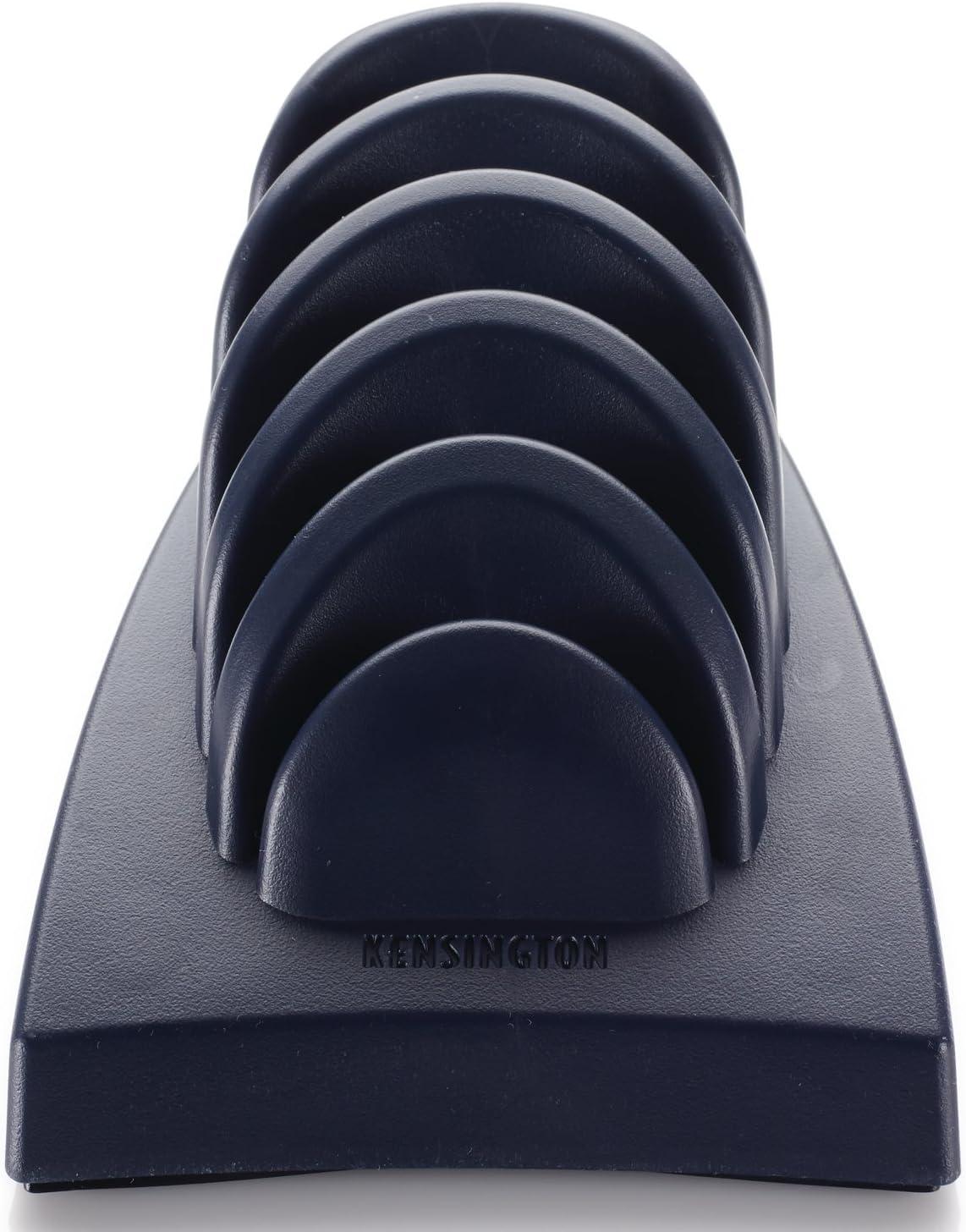 Kensington Blue Plastic Five-Slot Desktop Copy Holder