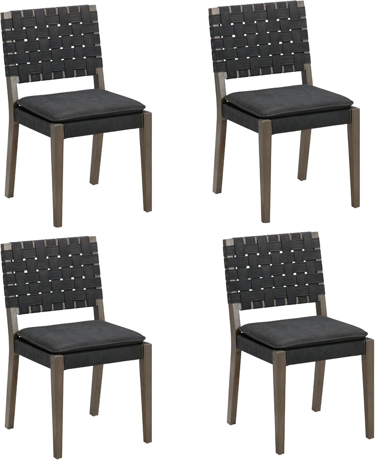 Nathan James Upholstered Stool