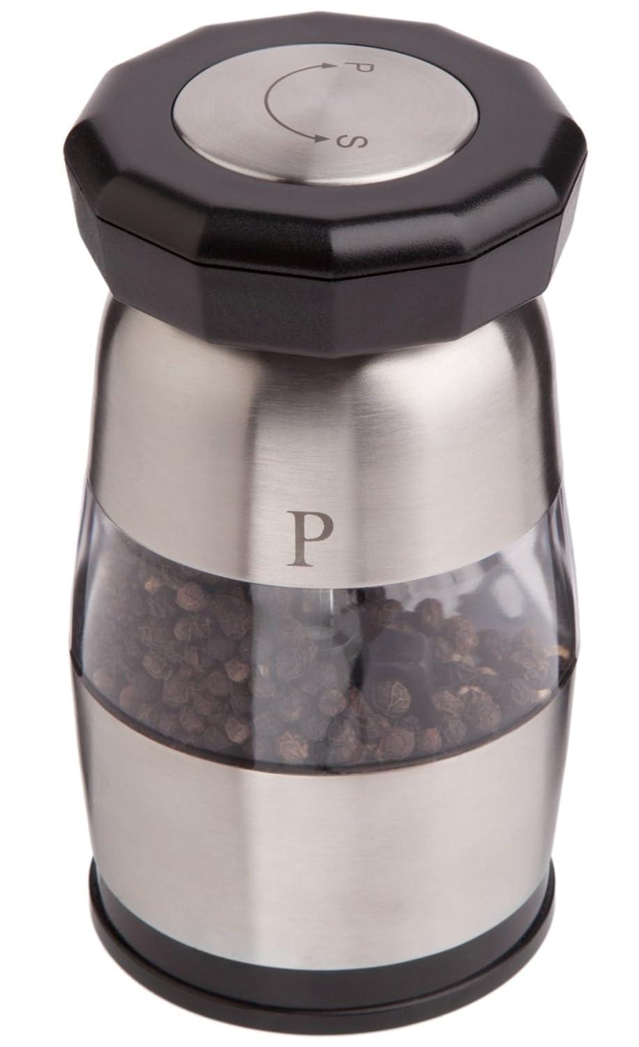 Ozeri Duo Ultra Grinder 2-in-1 Salt & Pepper Combination Mill