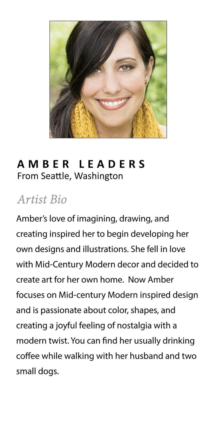 23" x 33" Sylvie Seattle Skyline Framed Canvas Wall Art by Amber Leaders Brown - Kate and Laurel