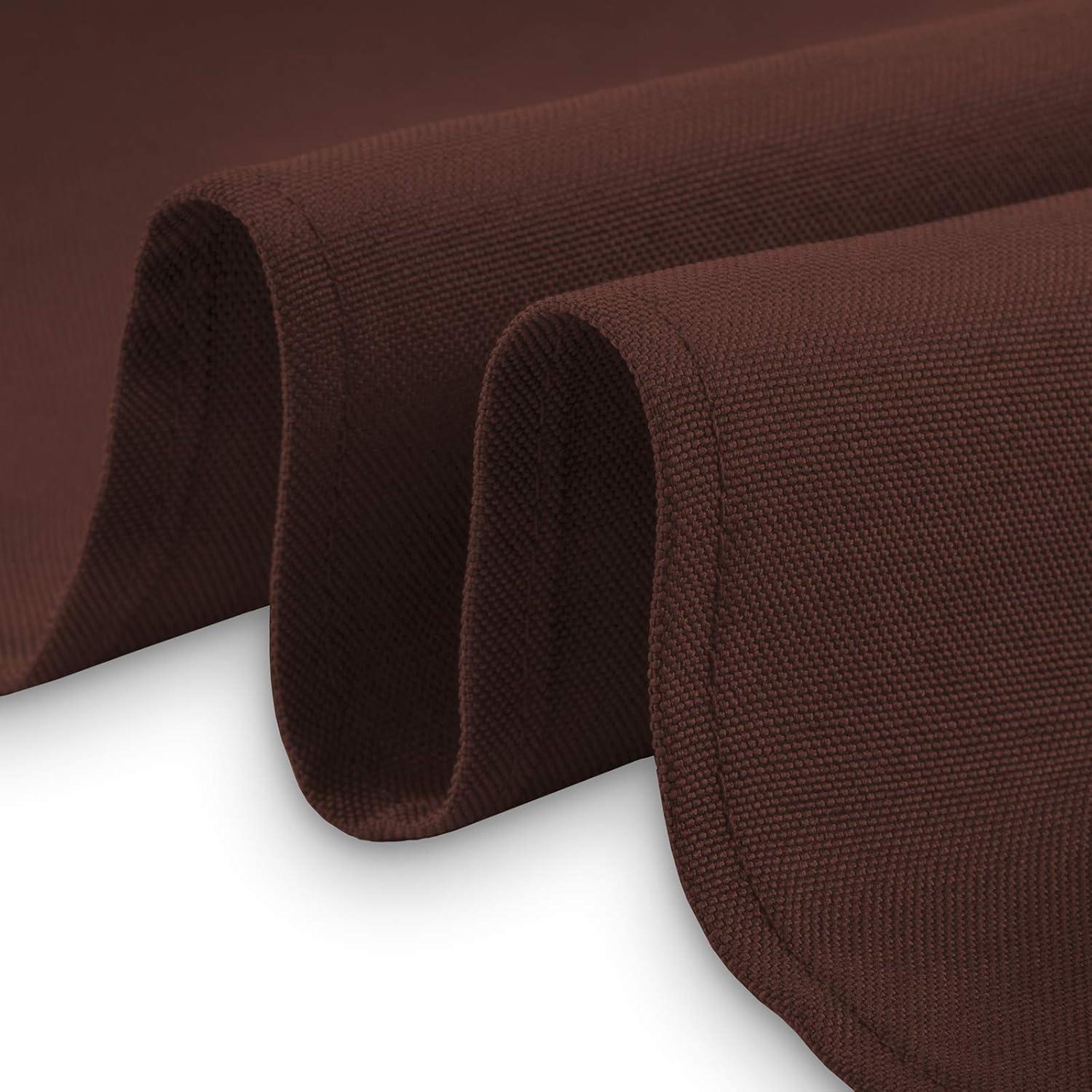 Lann's Linens Solid Color Rectangular Tablecloth