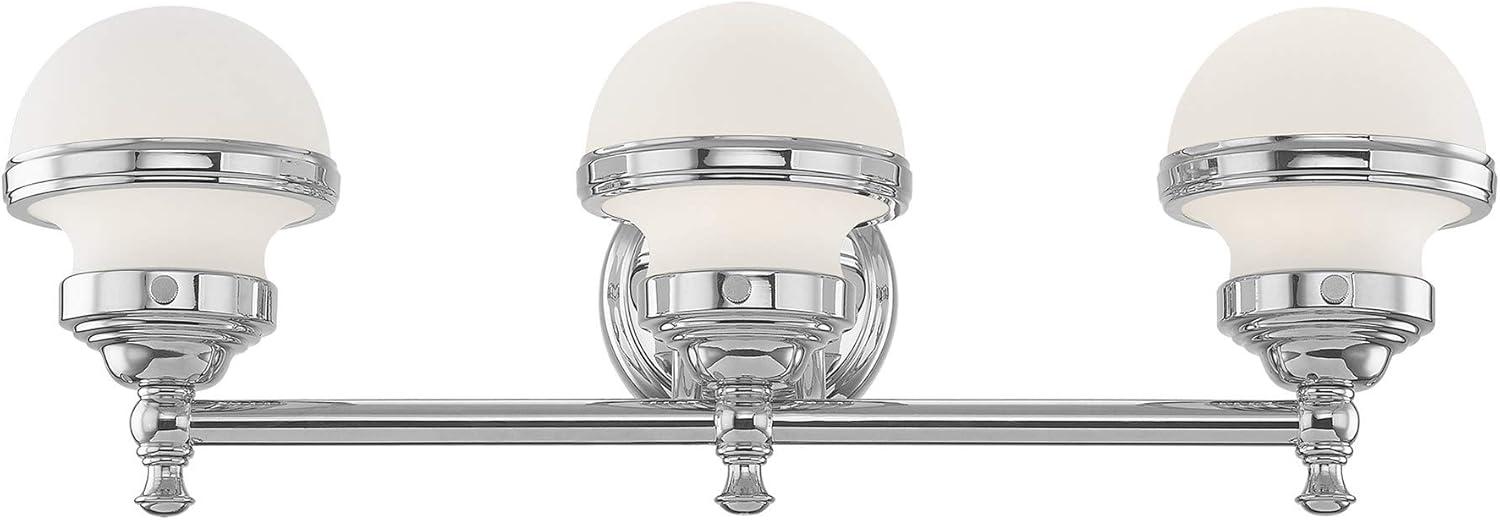 Livex Lighting Oldwick 3 - Light Vanity in  Brushed Nickel