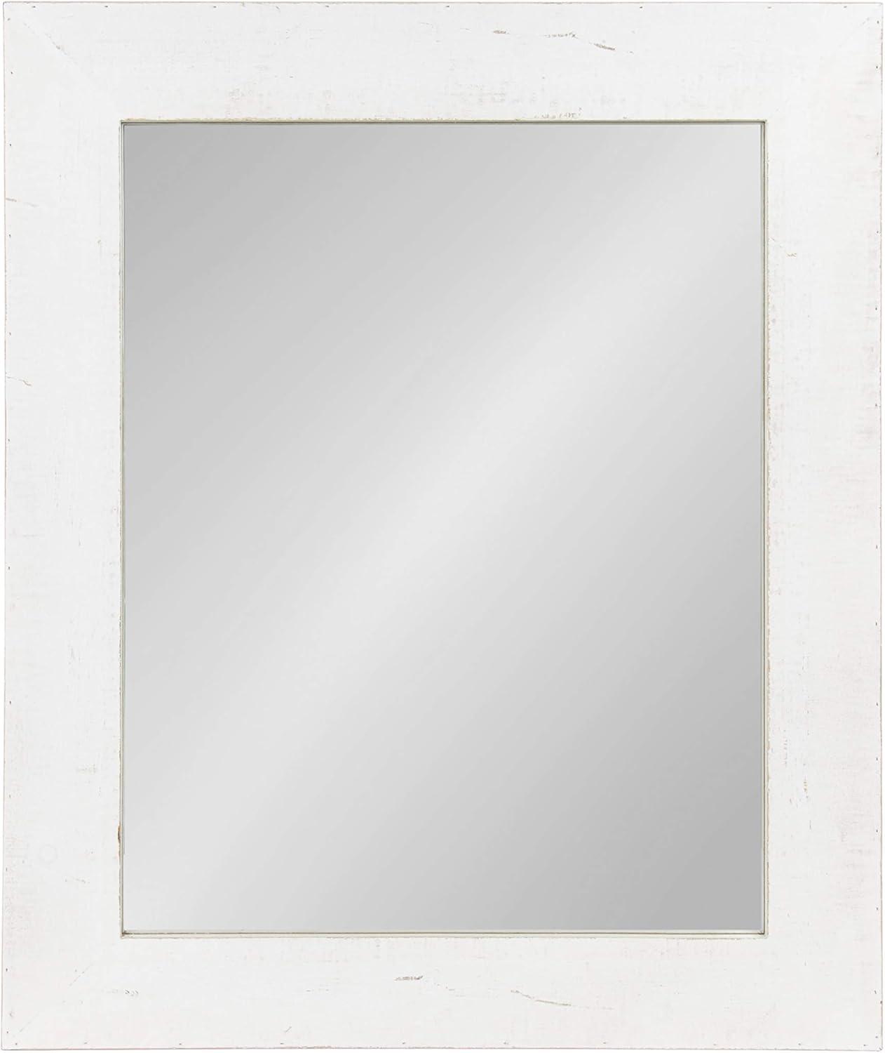 30" x 36" Garvey Wood Framed Wall Mirror - Kate and Laurel