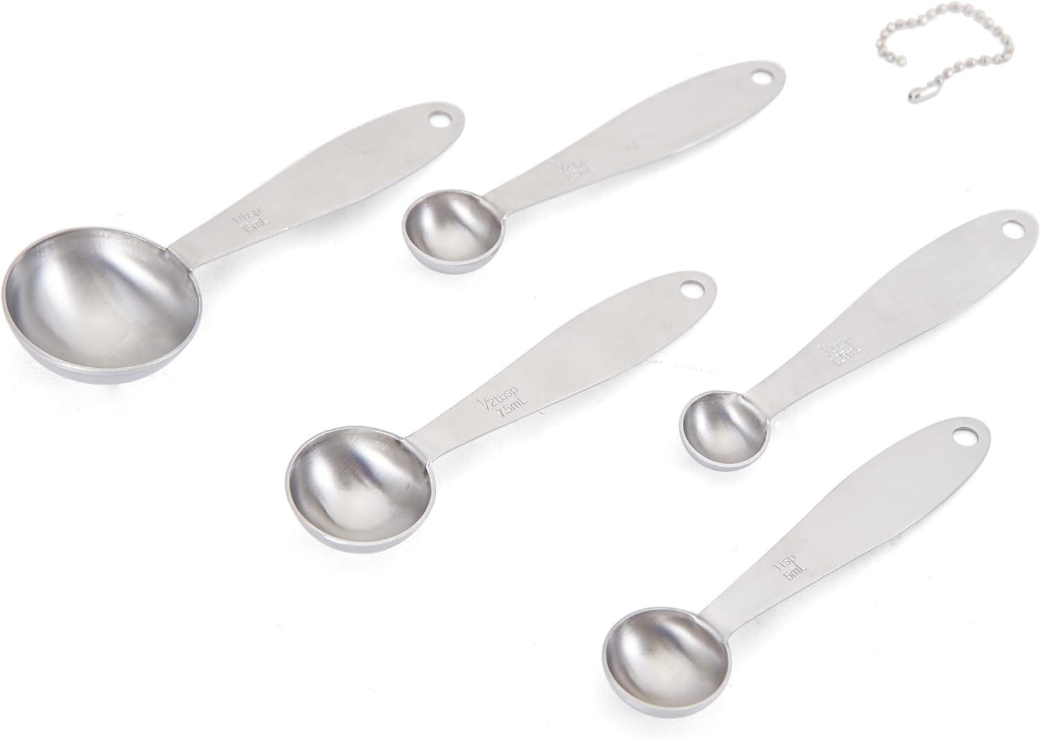 Farberware 5203589 Professional Stainless Steel Measuring Spoons, Set of 5